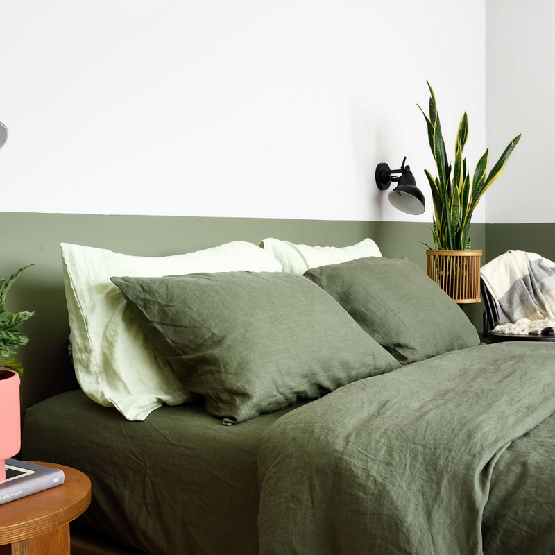 French Linen Pillowcase Pair