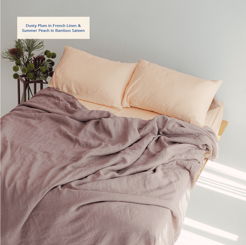 Build Your Own French Linen & Bamboo Sheet Set