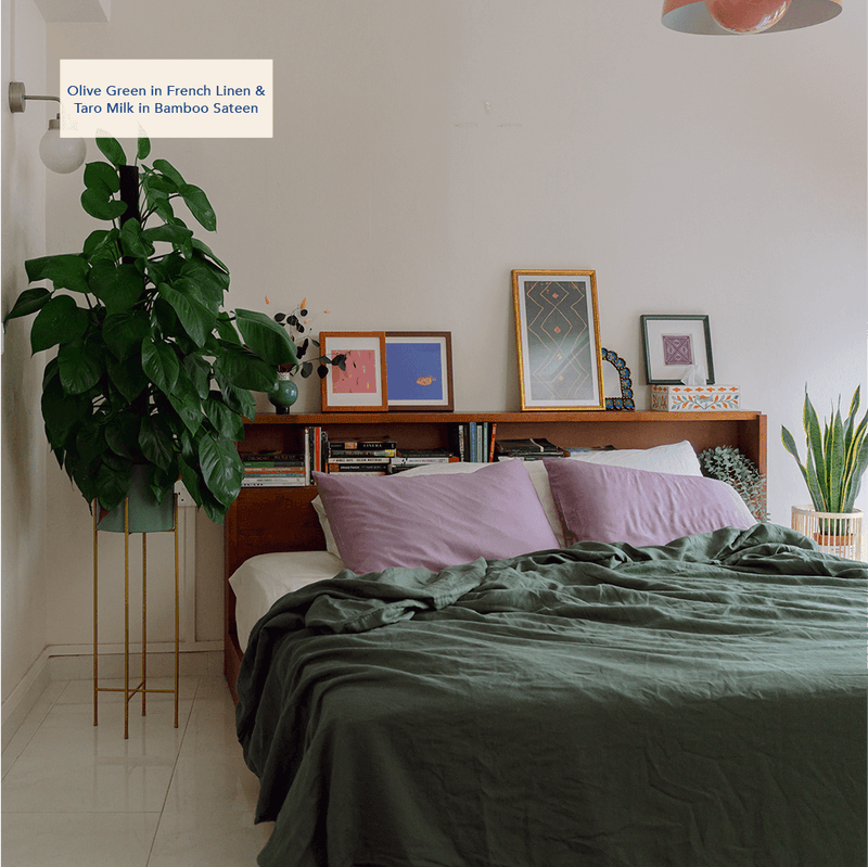 Build Your Own French Linen & Bamboo Sheet Set