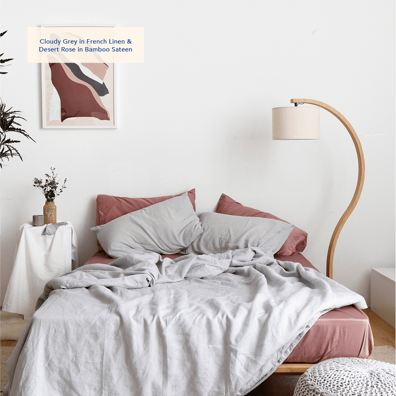 Build Your Own French Linen & Bamboo Sheet Set