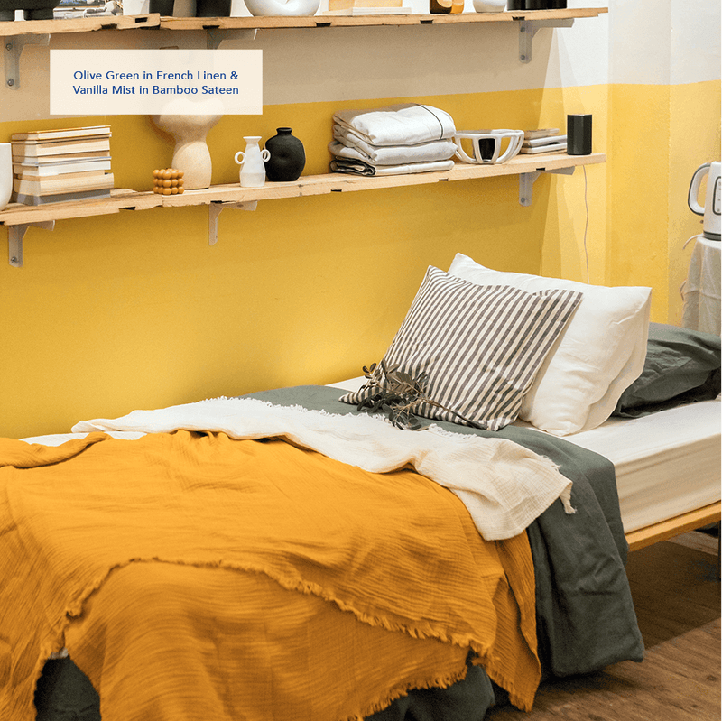 Build Your Own French Linen & Bamboo Sheet Set
