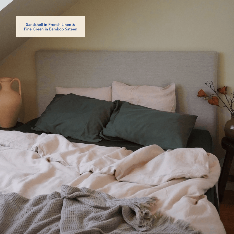 Build Your Own French Linen & Bamboo Sheet Set
