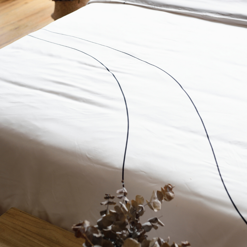 Lines & Movement Bamboo Duvet Cover