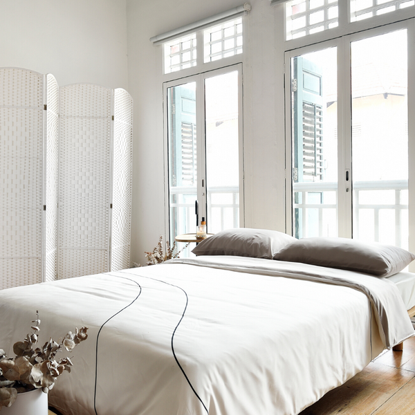 Lines & Movement Bamboo Duvet Cover