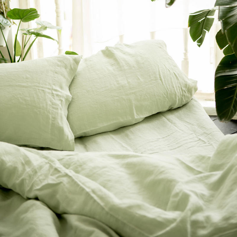 French Linen Pillowcase Pair