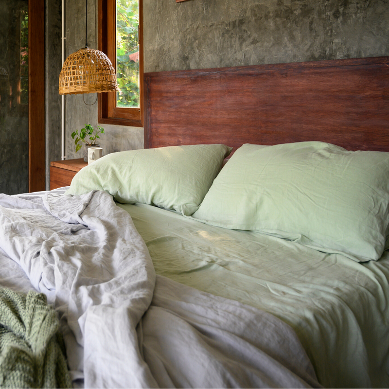 French Linen Pillowcase Pair