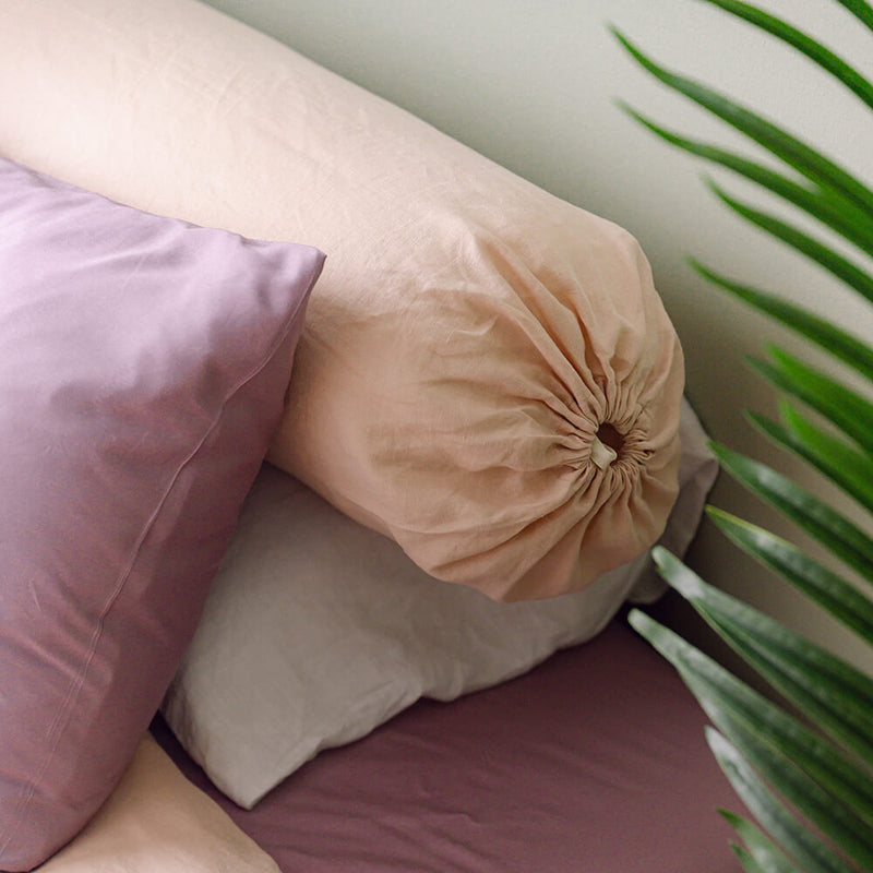 French Linen Bolster Case