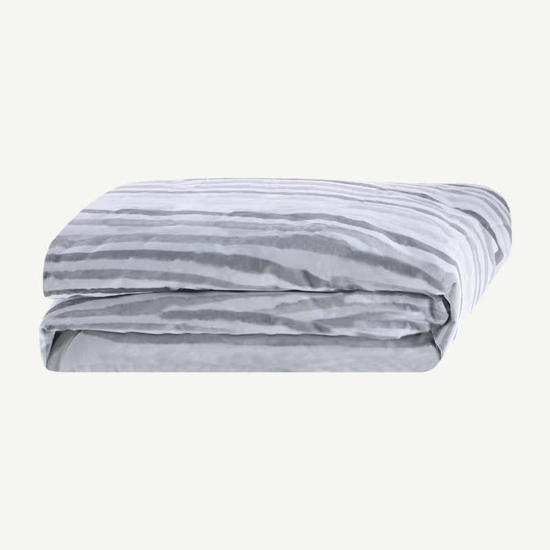 Organic Cotton Stripes Duvet Cover