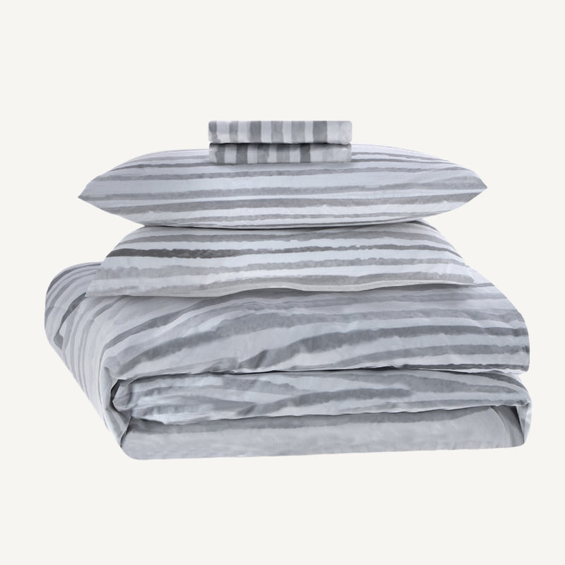 Organic Cotton Stripes Sheet Set