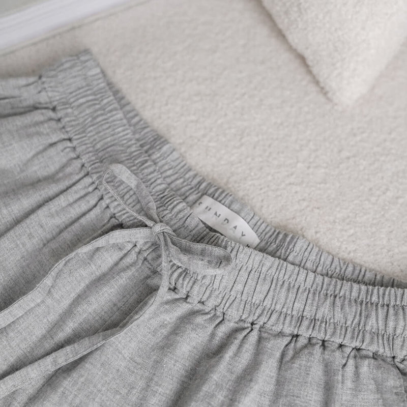 Chambray Off-Day Pants
