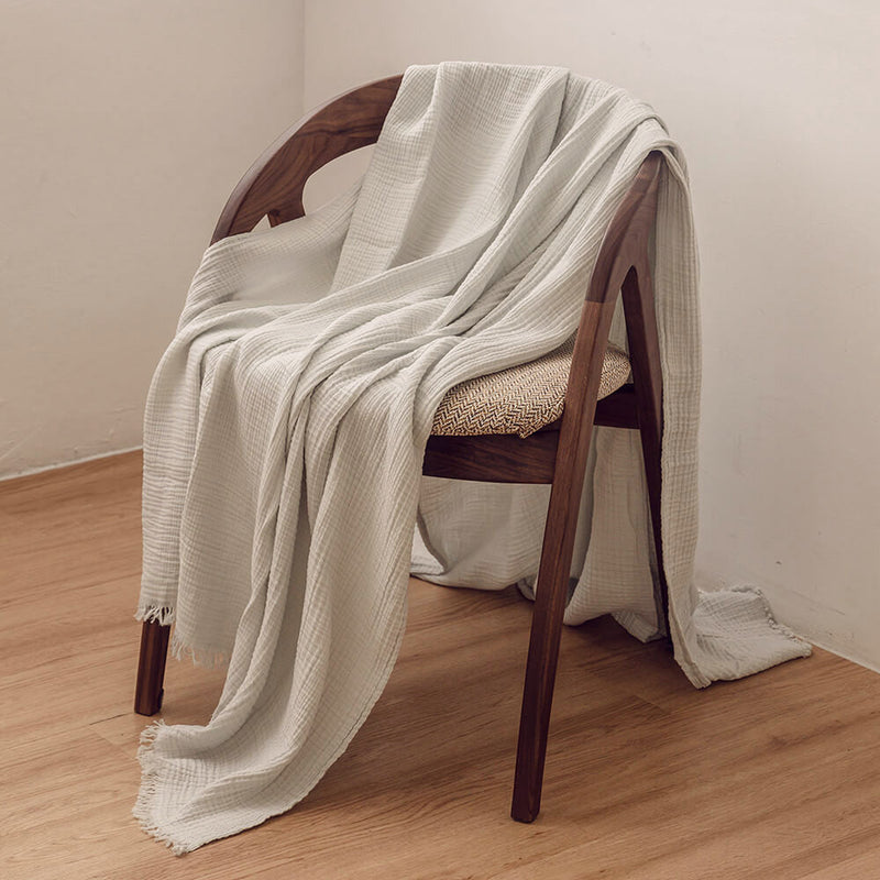 Organic Cotton Cloud Throw