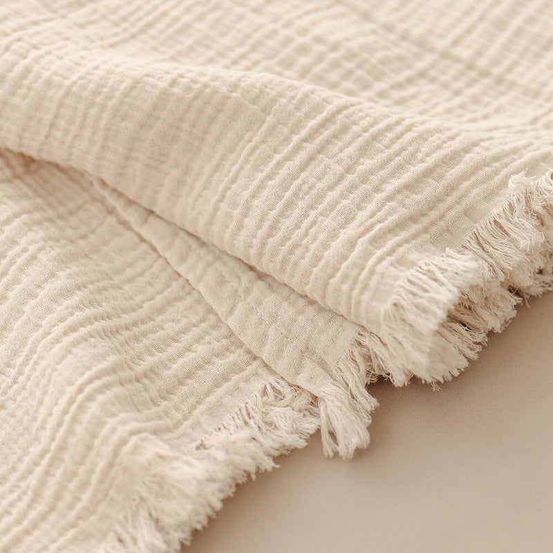 Organic Cotton Cloud Throw