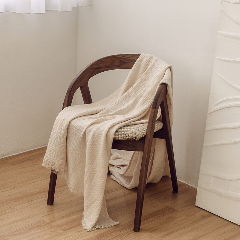 Organic Cotton Cloud Throw