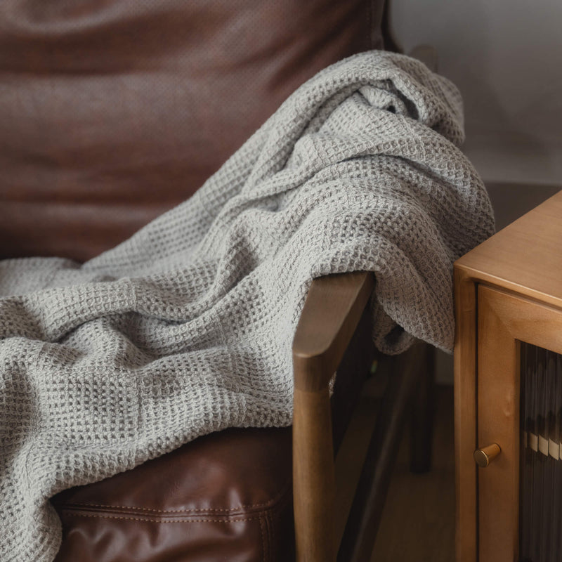 Cosy Waffle Throw