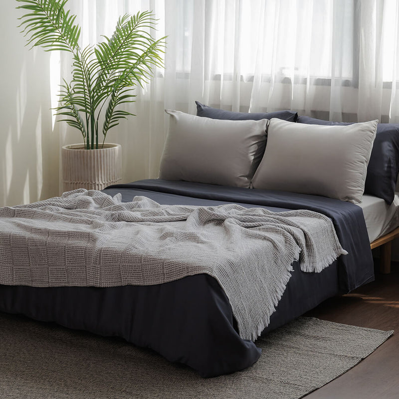 Cosy Waffle Throw