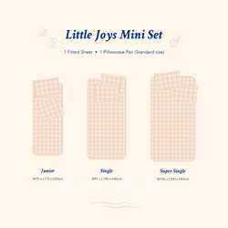Checkered Bamboo Mini Set