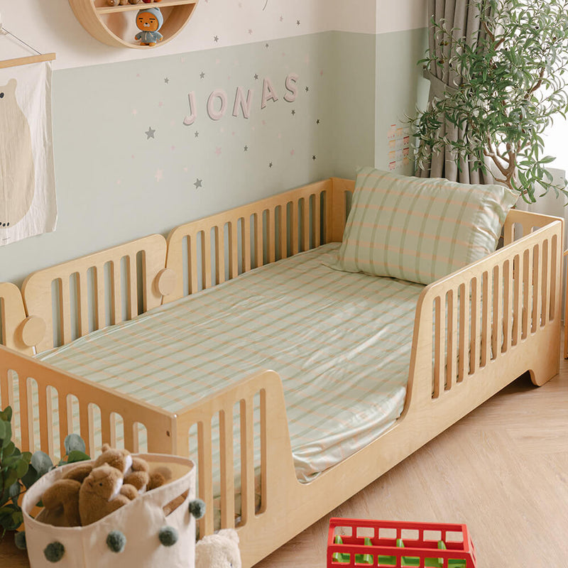 Checkered Bamboo Mini Set