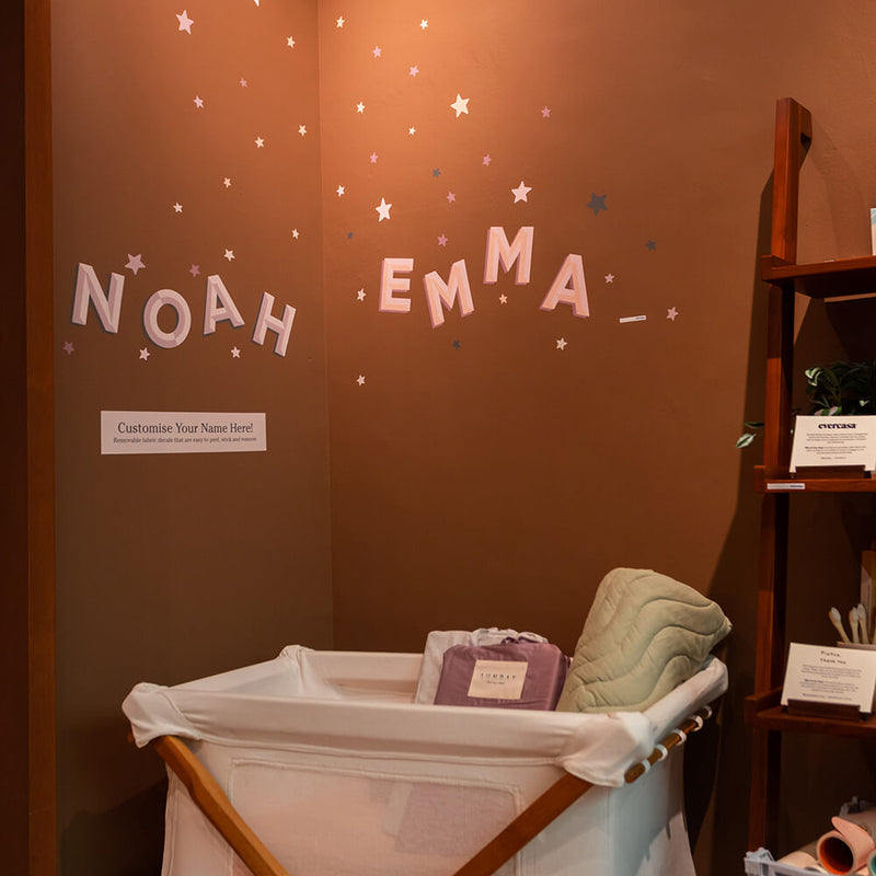 Removable Name Decal