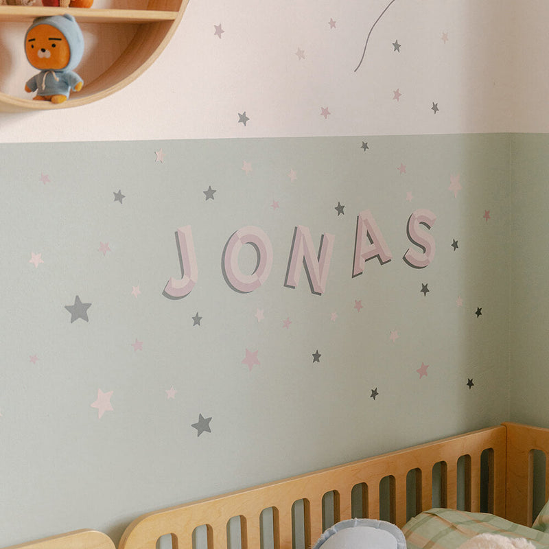 Removable Name Decal