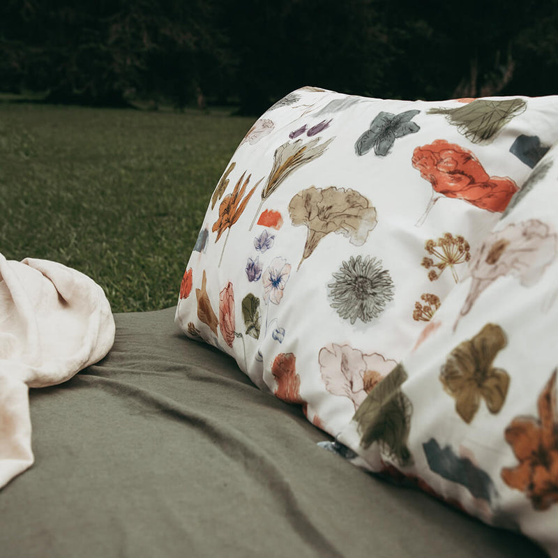 Pillowcase Pair Made with Liberty Fabric