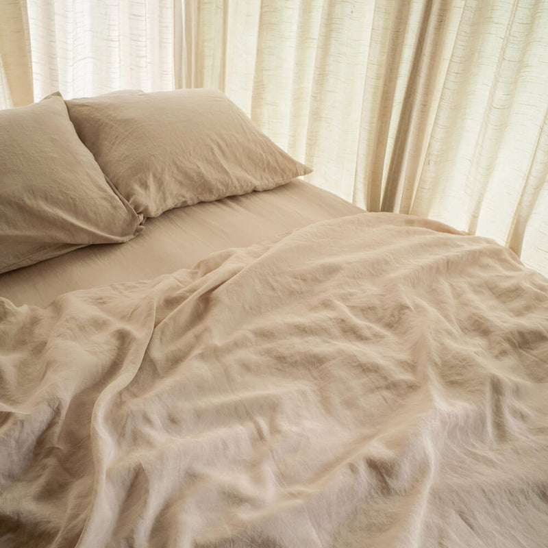 French Linen Fitted Sheet