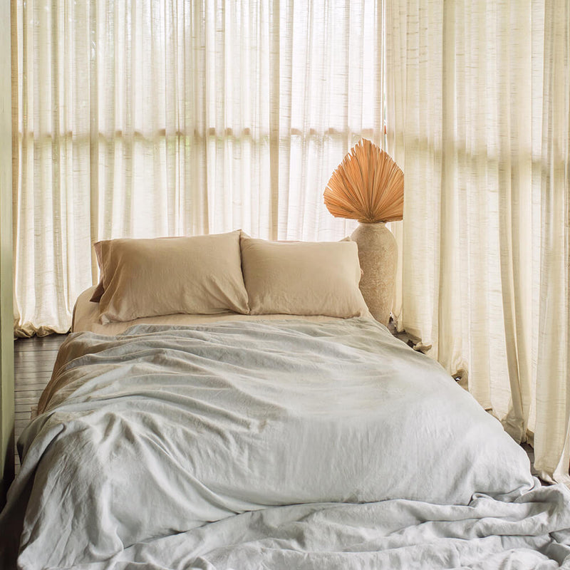 French Linen Pillowcase Pair