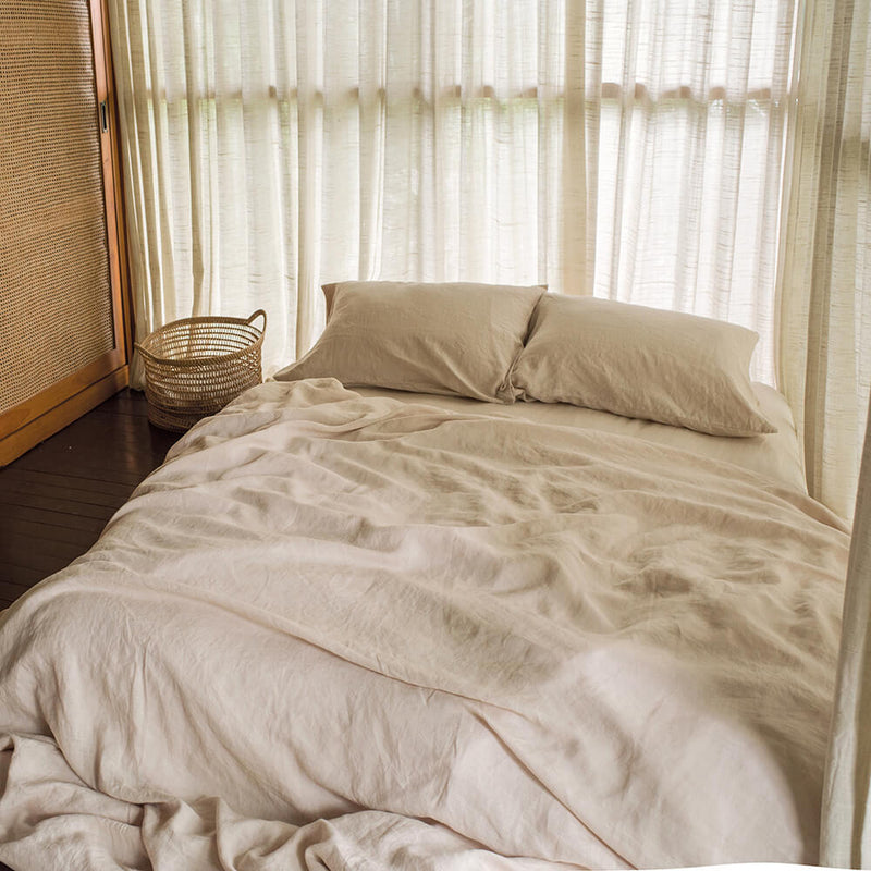 French Linen Duvet Cover