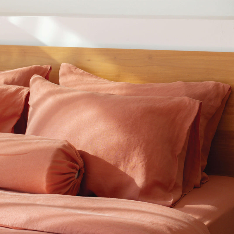 French Linen Bolster Case