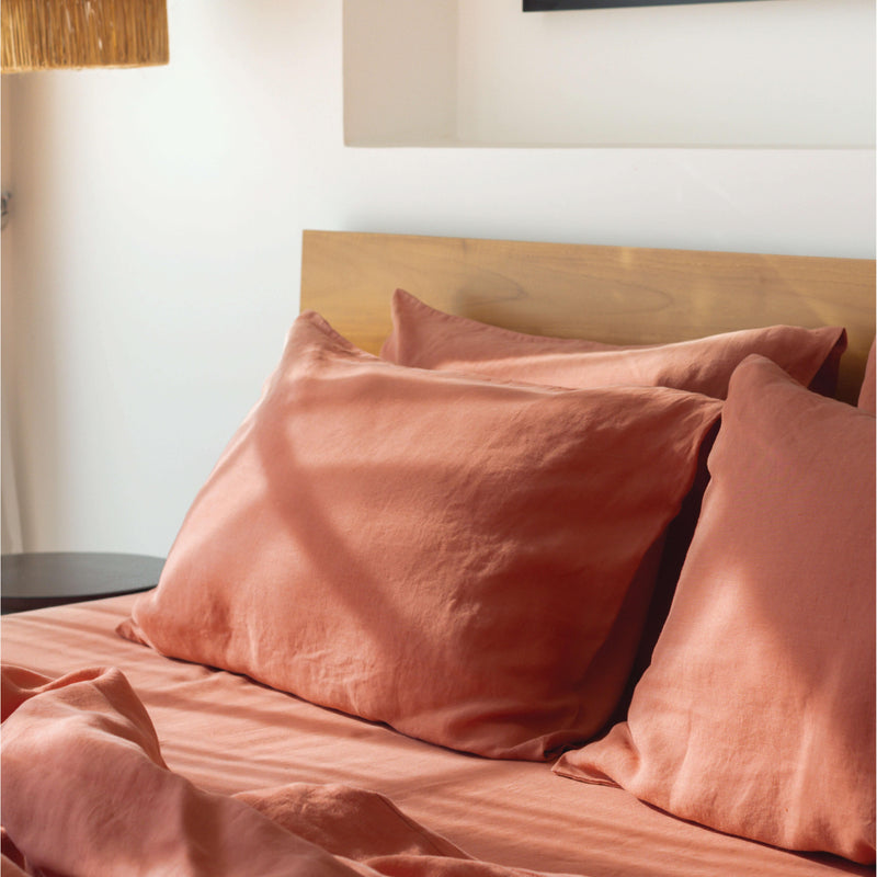 French Linen Pillowcase Pair