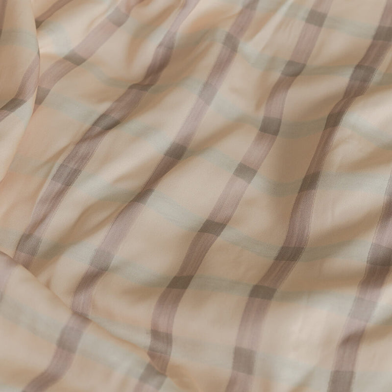 Checkered Bamboo Fitted Sheet